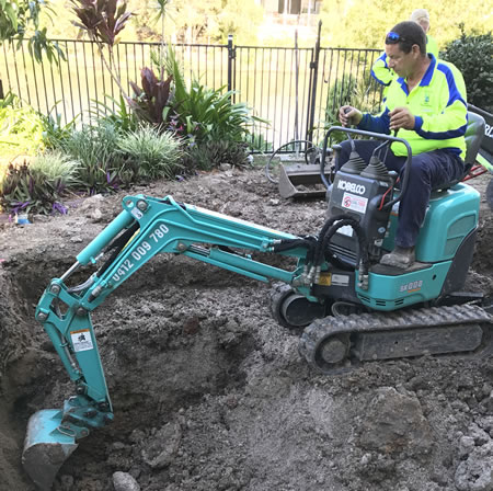 Craig Gibbons Excavating with Active Mini Diggers